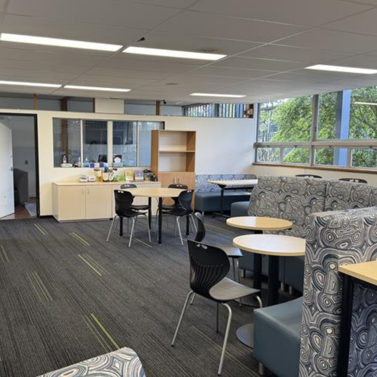 Bright class room photo